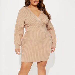 Fashion nova sweater mini dress
